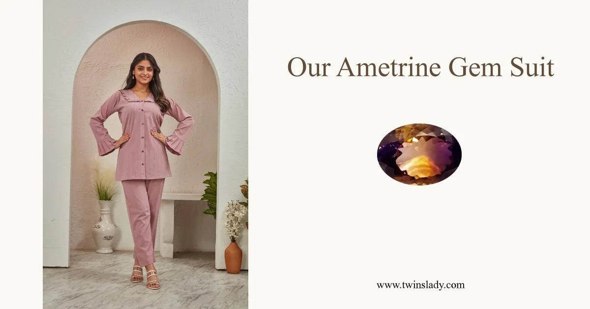 Our Ametrine Gem Suit - Twins Lady