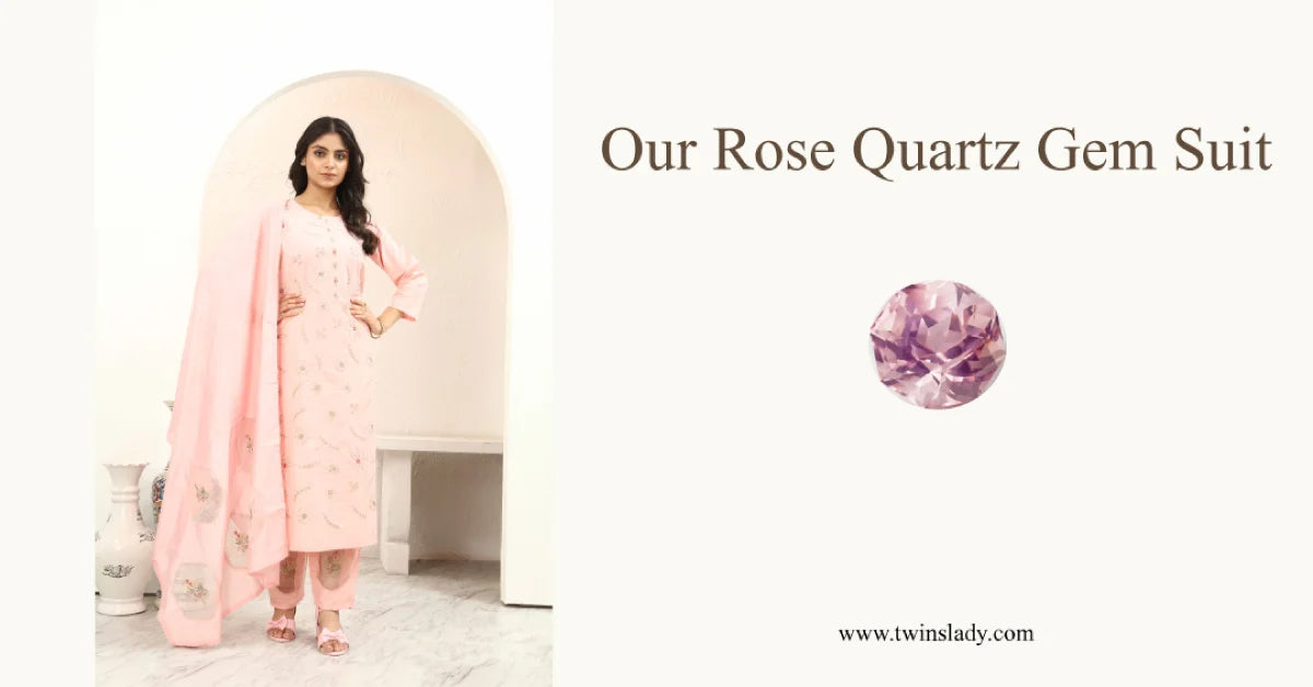 Our Rose Quartz Gem Suit - Twins Lady