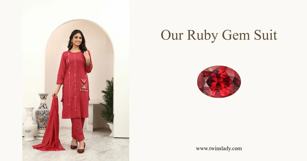 Our Ruby Gem Suit - Twins Lady