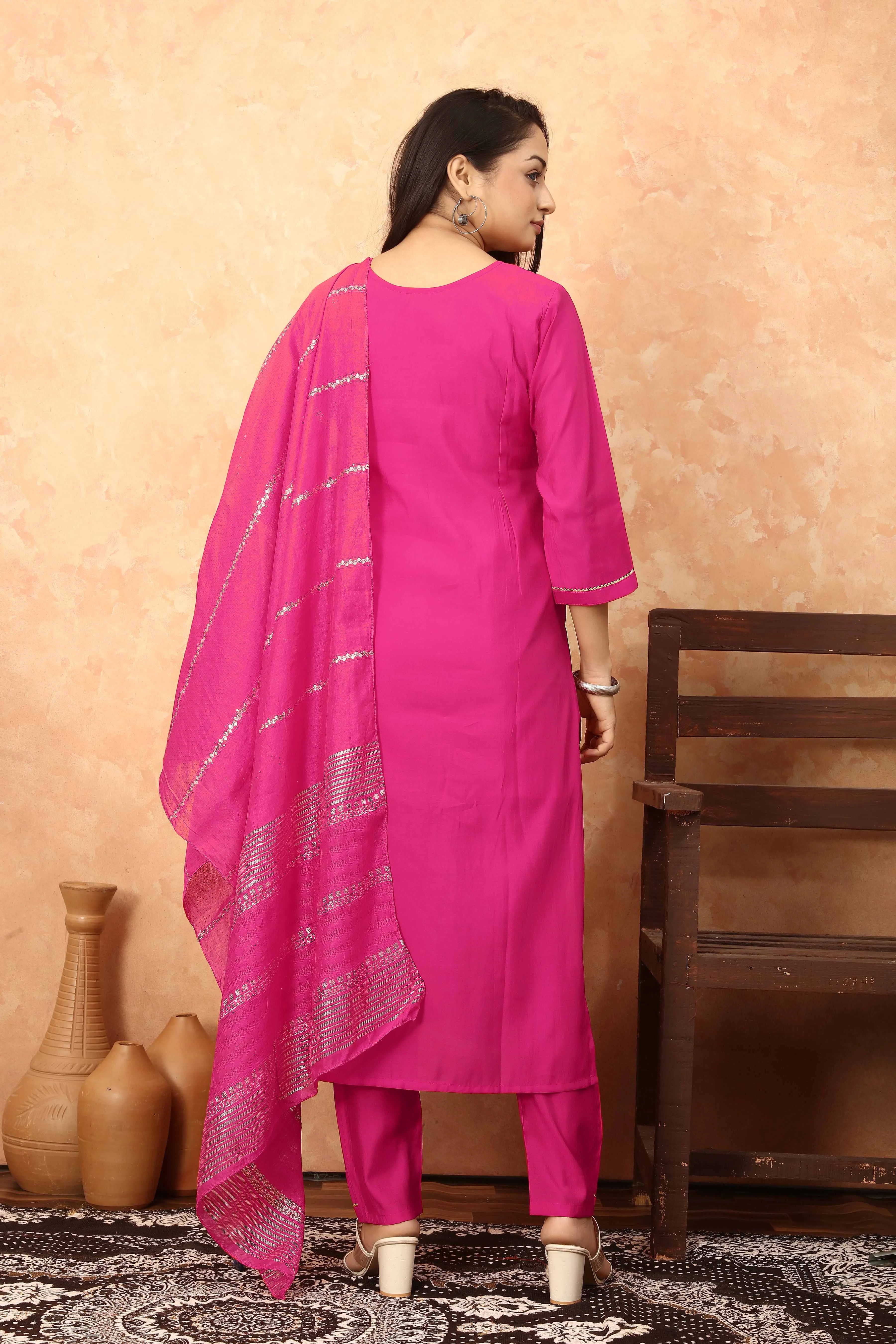 Ayuda Silk Pink